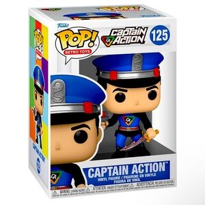 Funko Pop! Retro Toys Vinyl: Captain Action - Captain Action #125 NWT
